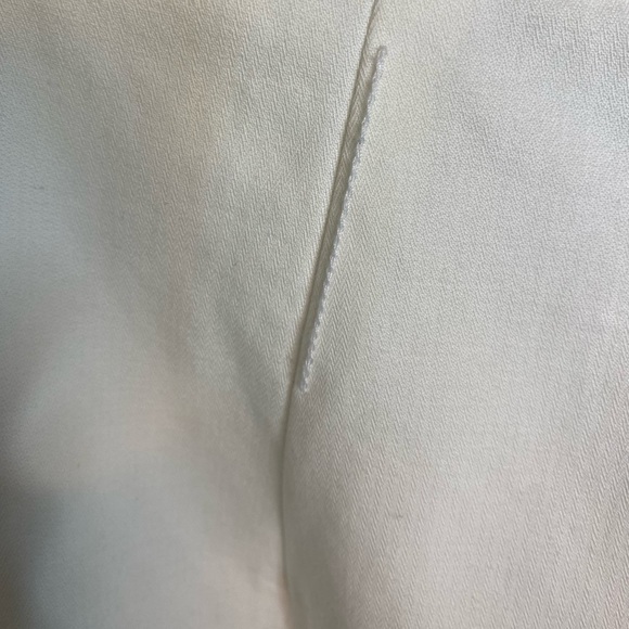 Eccoci Cream Cotton Lined Skirt - Picture 8 of 10